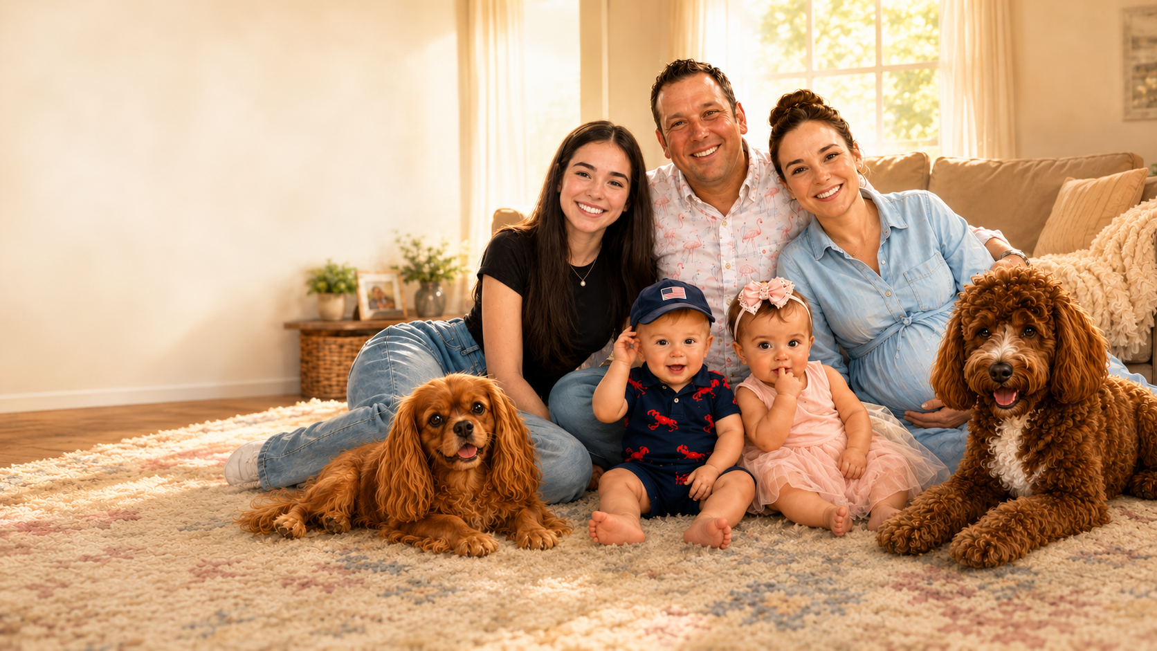 Little Twin Adventures family hero photo