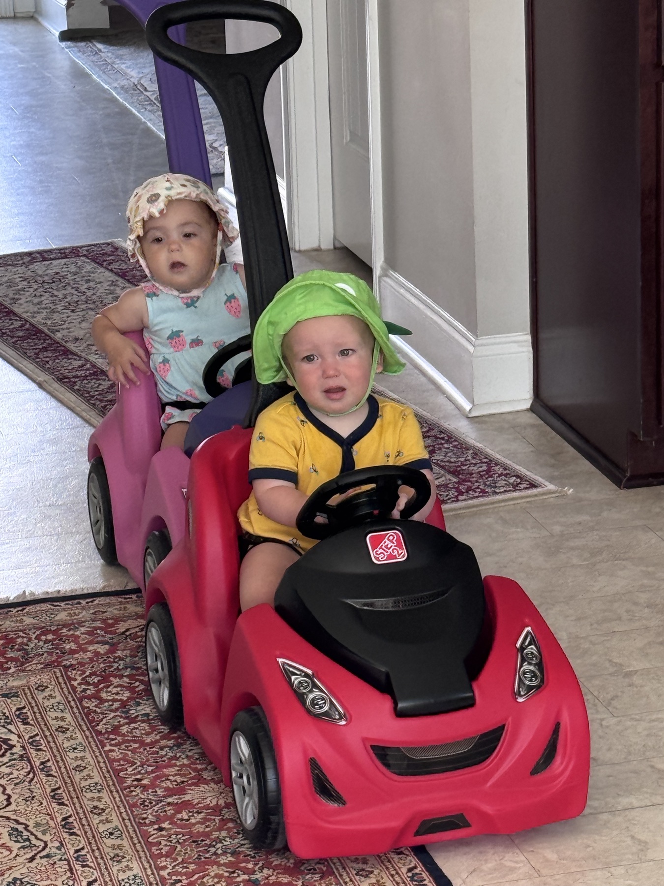 KC (Kensington) and Delaney from Little Twin Adventures